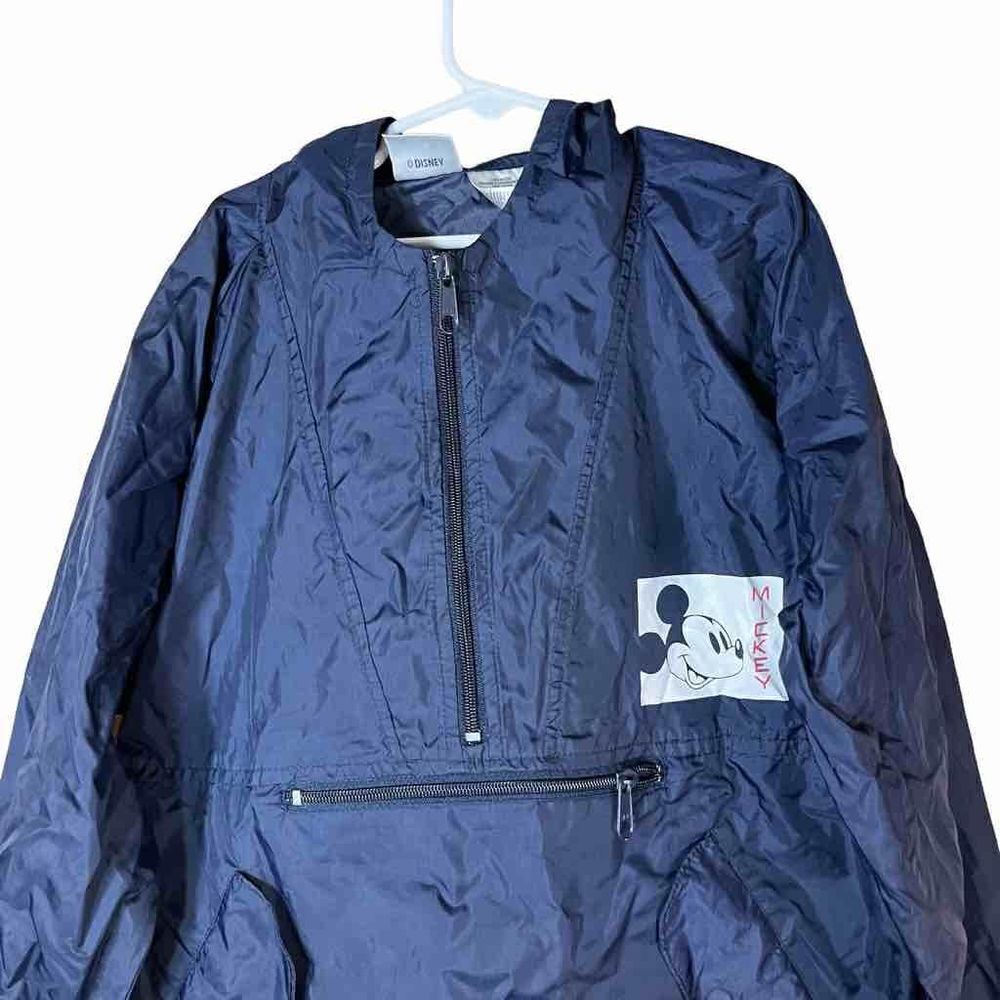 Disney Store Mickey Sport Windbreaker with Hoodie Size Medium (7/8)‎ - Picture 4 of 10